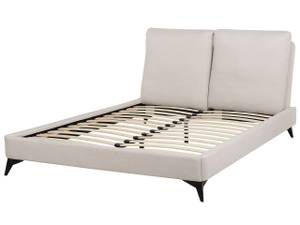 Doppelbett MELLE Beige - Creme - Breite: 176 cm