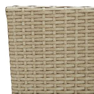 Garten-Essgruppe (3-tlg) 3072459 Beige - Kunststoff - Polyrattan - 53 x 72 x 110 cm