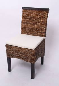 Esszimmerstuhl Acireale (6er-Set) Braun - Rattan - 47 x 93 x 43 cm