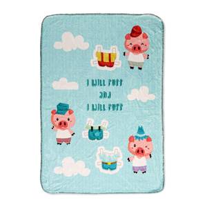 Piggys Couverture Textile - 1 x 110 x 140 cm