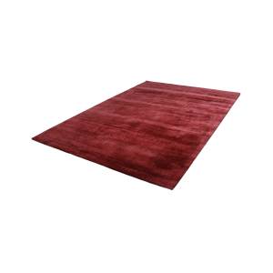 Tapis de salon moderne tissé main LUXOR Rose foncé - 120 x 170 cm