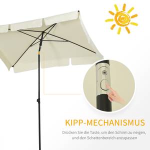 Sonnenschirm 84D-016CW Cremeweiß