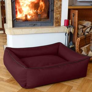 Lit pour chien, coussin MAX UNO Bordeaux - 65 x 18 x 80 cm