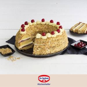 Dr. Oetker Frankfurter Kranzform Ø 26 cm Blau - Metall - 27 x 29 x 10 cm