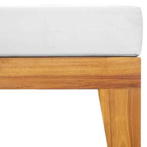 Fußhocker 3008578-4 Cremeweiß - 66 x 20 x 66 cm