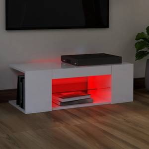 Meuble tv 3008760 Blanc brillant