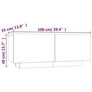 TV-Schrank 3008226 Hellgrau