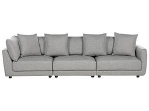 3-Sitzer Sofa SIGTUNA Schwarz - Grau - Hellgrau