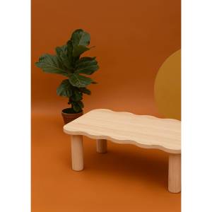 Couchtisch Palamos Massivholz - Holzart/Dekor - 100 x 35 x 60 cm