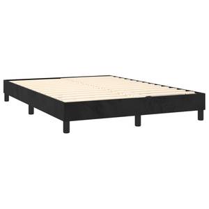 Boxspringbett 3017290-3 Schwarz - 144 x 203 cm