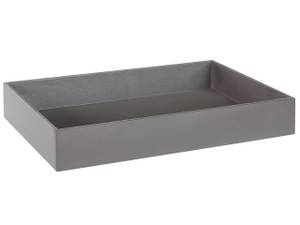 Gartenschrank OLIENA Braun - Grau - Stein - 74 x 57 x 40 cm