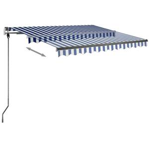 Markise 3007209-2 Blau - Metall - 300 x 250 x 300 cm