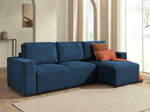 Ecksofa LIVY Indigoblau