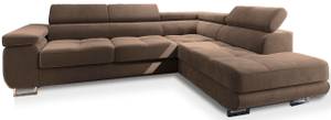 Ecksofa SELVA R-S Beige - Ecke davorstehend rechts