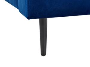 Chaise longue GUERET Noir - Bleu - Bleu marine