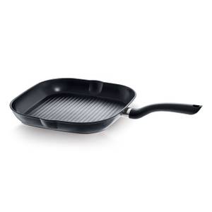 Grillpfanne Cenit Schwarz - Metall - 30 x 6 x 48 cm