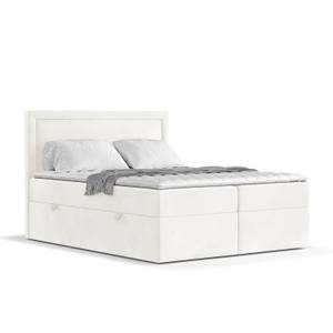 Premium Boxspringbett Jodan Magic Velvet Creme - Breite: 202 cm