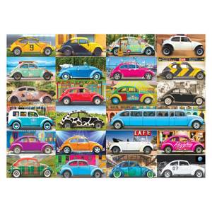 Puzzle VW Käfer Gone Places Papier - 26 x 6 x 36 cm