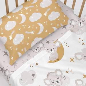 Baby koala Spannbetttuch Textil - 4 x 60 x 120 cm