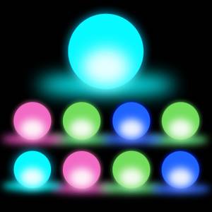 Lampions boule LED décoratifs lot de 9 Nombre de pièces dans le lot : 9