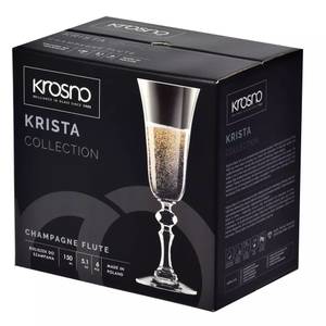 Krista Verres à Champagne Verre - 7 x 21 x 7 cm