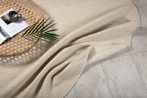 Teppich Jaipur Beige - Textil - 200 x 1 x 200 cm