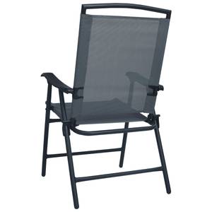 Bistro-Set (3-teilig) 3001705 Schwarz - Grau