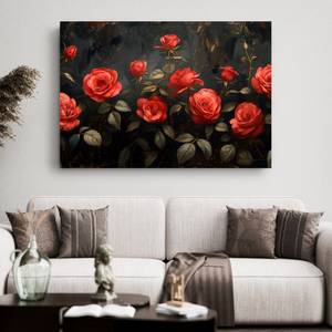 Bild Rose Blumen VIII 120 x 80 cm