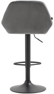 Tabouret de bar Braga Lot de 2 Gris