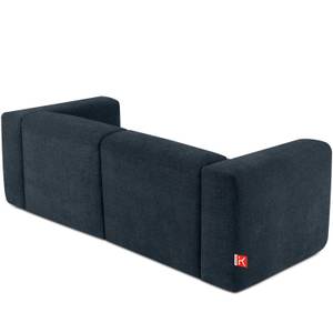 Einzelsofa BUFFO 3-Sitzer Dunkelblau - Breite: 210 cm