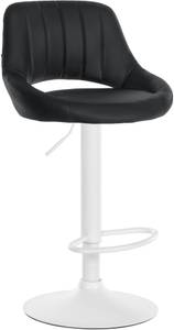 Tabouret de bar Milet Noir - Blanc