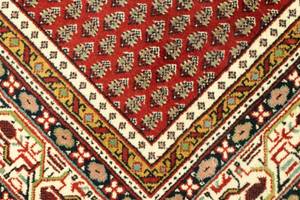 Orientteppich - 242x173cm Rot - Naturfaser - 173 x 2 x 242 cm