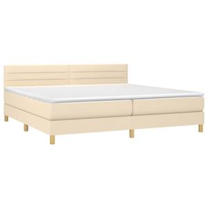 Boxspringbett 3017288-16 Creme - Breite: 200 cm