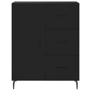 Highboard DE4947 Schwarz - Holzwerkstoff - 34 x 180 x 70 cm