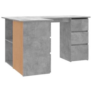 Schreibtisch 3001905 Grau - Holzwerkstoff - 100 x 76 x 145 cm