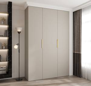 Drehtürenschrank Como 4 Beige - Gold - 160 x 40 cm