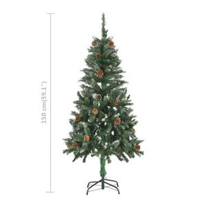 Künstlicher Weihnachtsbaum 3009447-1 Grün - Rosé - Weiß - 89 x 150 x 89 cm