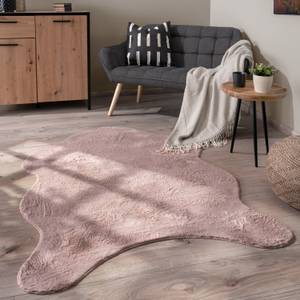 Kurzflorteppich Pelt 640 Pink - 80 x 120 cm