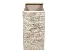 Outdoor Blumentopf EDESSA Beige - Creme - 25 x 45 x 60 cm