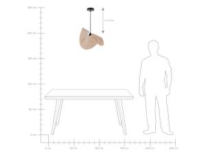 Lampe suspension HERRON Bleu - Papier - 60 x 168 x 32 cm