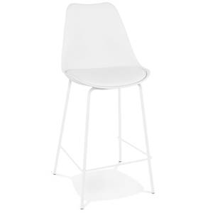 Tabouret De Bar LEMON Blanc - Blanc