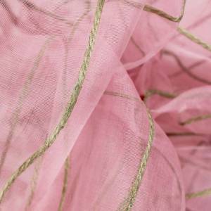 Voilage SHAM Rose foncé - Textile - 110 x 250 x 250 cm