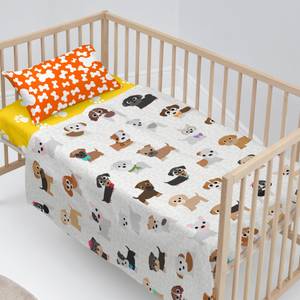 Dogs Parure drap (2er Set) 180 x 120 cm