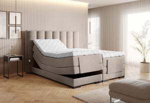 Boxspringbett  Theo Beige - 178 x 220 cm