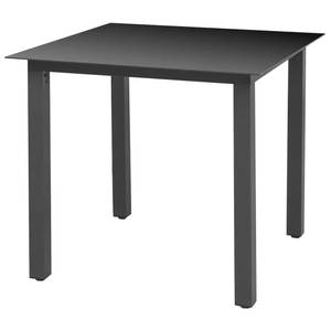 Essgruppe (5-teilig) 3012261-2 Schwarz - Weiß - 80 x 80 cm - Anzahl Teile im Set: 5