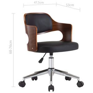 Chaise de bureau Marron foncé