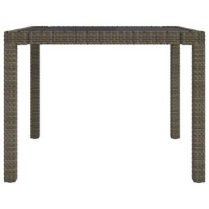 Gartentisch 3011479 Grau - Metall - Kunststoff - Polyrattan - 90 x 75 x 90 cm