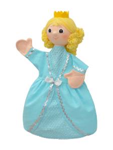 Handpuppe Prinzessin Textil - 20 x 29 x 8 cm