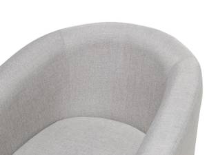 Fauteuil HOLDEN Gris - Gris lumineux - Chêne clair