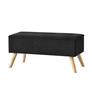 Banc de rangement Salford Noir